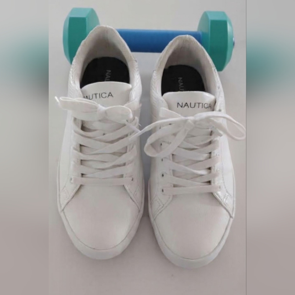 Women's White Nautica Sneakers